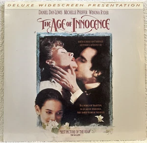 The Age of Innocence LASERDISC Daniel Day-Lewis Michelle Pheiffer Winona Ryder - Picture 1 of 6