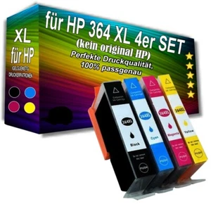 4x Drucker Patronen mit Chip für HP 364 XL Officejet 4620 4622 Deskjet 3520 3522 - Bild 1 von 4