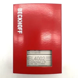Nuevo módulo PLC Beckhoff EL4002 EL 4002 nuevo en caja envío rápido - Imagen 1 de 5