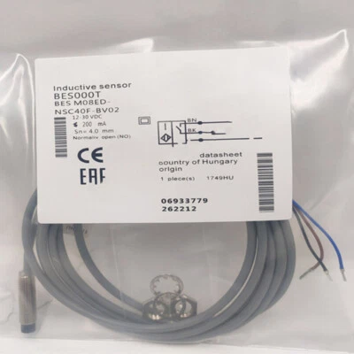 For BES000T BES M08ED-NSC40F-BV02 Inductive Proximity Sensor Replacement - Image 1 of 2