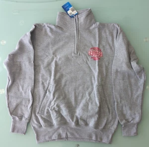 Champion Mens NCAA Wisconsin Badgers All-Around Fleece 1/4 Zip Sz M NWT - Picture 1 of 9