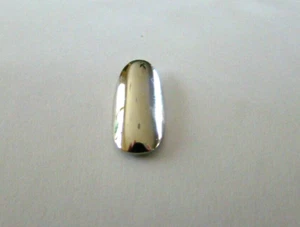 8 $ QUALITÄT PINKIE/KLEINER IMITAT VERSILBERT SCHLICHT MESSING WIEDERVERWENDBAR FINGERNAGEL - Bild 1 von 1