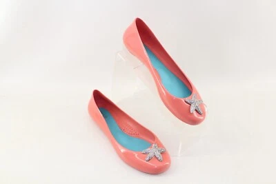 Oka B Estrella de Mar Jalea Plana Salmón Color Rosa Cristal Estrella de Mar 9 EE. UU. 39 UE Foto 1 de 4