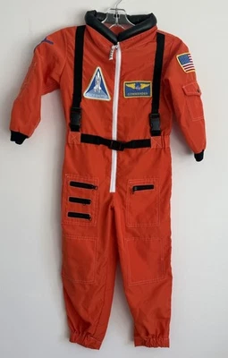 DISFRAZ HALLOWEEN - NASA Astronauta Naranja Niños Talla 4-6 Años Foto 1 de 4