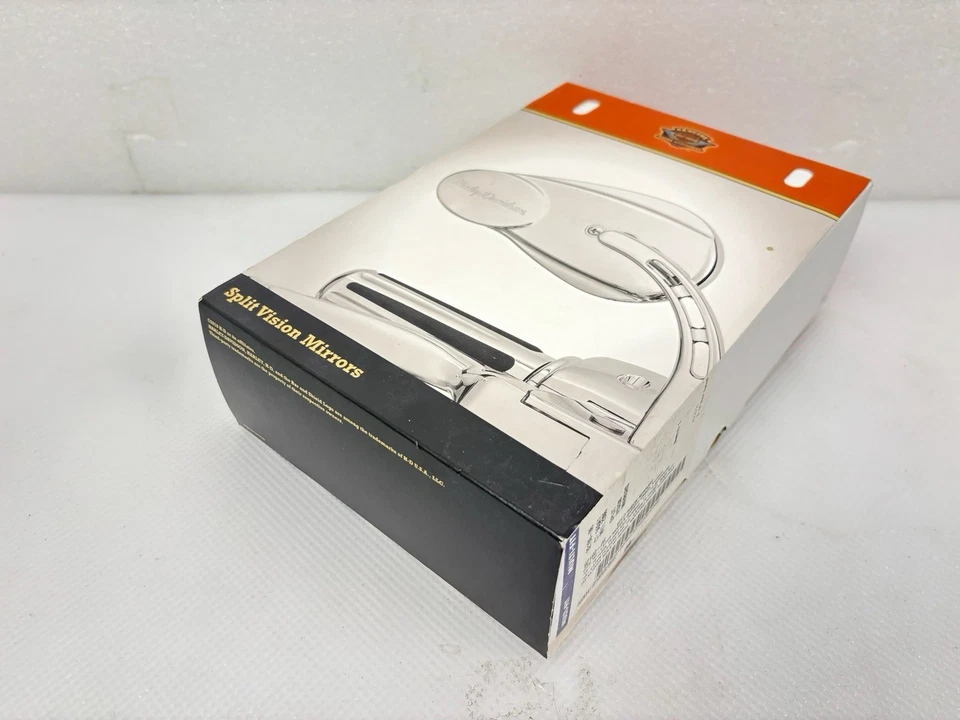 正品哈雷戴维森镀铬分体视觉侧镜 92190-06 — 第 1/4 张图片