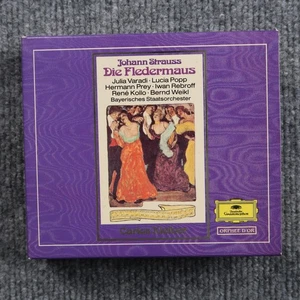 Vintage Johann Strauss Die Fledermaus 2 CD Box Set Carlos Kleiber Germany Opera - Picture 1 of 5