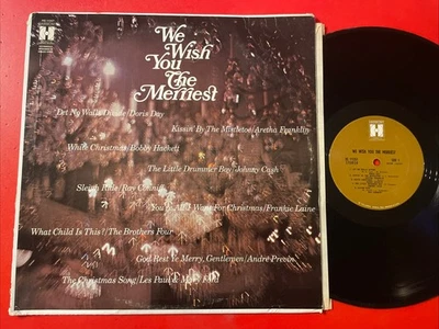V/A We Wish You The Merriest Christmas LP Columbia Harmony Stereo Holiday EX!!!! - Image 1 of 4
