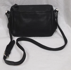 GU - Ms. Faux Leather Crossbody Handbag from Nine West - Black - Picture 1 of 3
