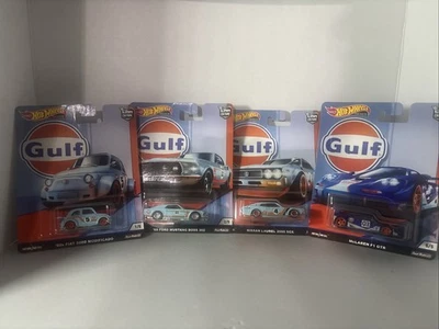 Hot Wheels FPY86-956G 2019 Car Culture Gulf Racing Series - Juego (1, 2, 3, 5) Foto 1 de 4