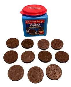 Vintage 1996 Fisher Price Oreo Cookie Matchin’ Middles Matching Game 11 Cookies - Bild 1 von 10
