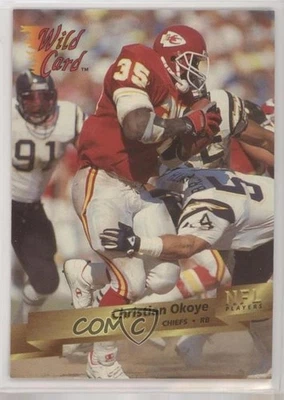 1993 Wild Card Christian Okoye #68 - Image 1 of 2