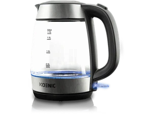 KOENIC KWK 2220 Wasserkocher, Edelstahl/Schwarz - Bild 1 von 1
