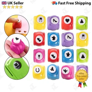  Basteln Lochstanzer Set 4-teilig Form Papierstanzer kleine Scrapbooking Papierstanzer - Bild 1 von 14