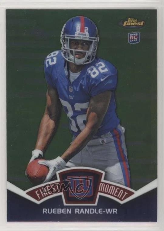 2012 Topps Finest Finest Moments Rueben Randle #FM-RR Rookie RC - Image 1 of 2