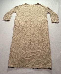 Schwarzes Crane Maxi Etuikleid Damen M bestickt abstrakt geometrisch Indie Hippe - Bild 1 von 10