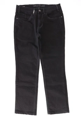 ⭐ Carlo Colucci jeans per le signore taglia W32/L32, XL, 44 nero di cotone ⭐ - Imagen 1 de 4