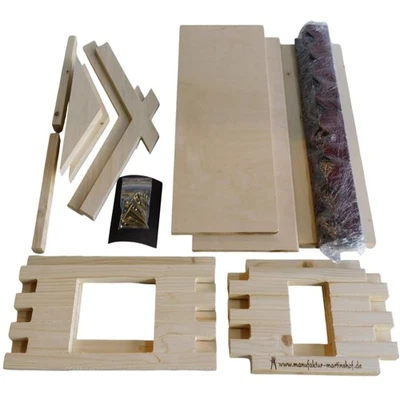 Vogelhaus Bausatz (groß), Schiefer rot Futterplatz Fütterung Winter Bausatz Mod  - Bild 1 von 3