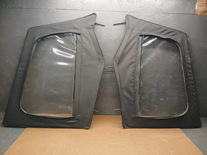 Upper Half Door uppers 87-95 Jeep Wrangler YJ Square Corner Soft Top Pair Frame - Bild 1 von 18
