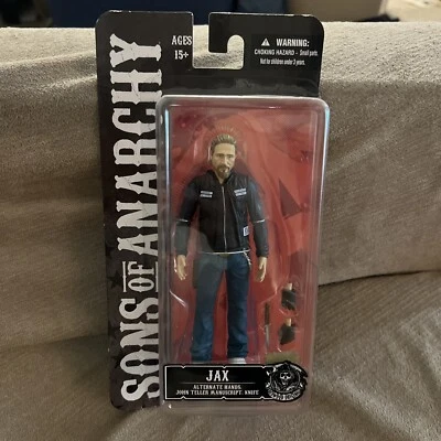 Sons of Anarchy: ¡Figura de acción JAX 6" con accesorios! (2014, Mazco) Artículo #82300 Foto 1 de 3