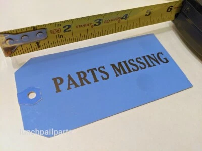 NOS Factory 'Knock-Down' Tag Ford Mustang Boss Shelby Cobra GT Cougar Eliminator - Image 1 of 4