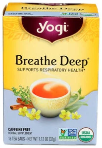 Yogi Bio Breathe Deep Kräutertee koffeinfrei 1 Teebeutel 16 Beutel - Bild 1 von 5