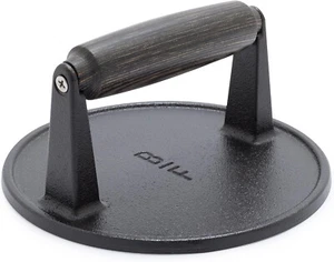 Bobby Flay Gusseisen Burger Presse, GreenPan, 6,5" Round Smash Grillwerkzeug - Bild 1 von 17