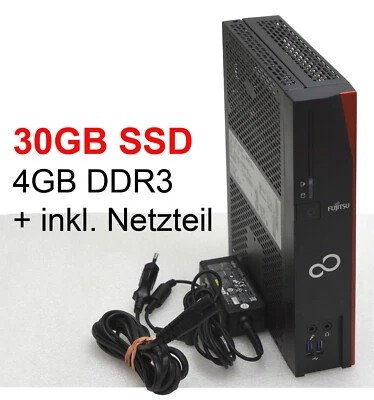 Ordenador S720 GX-217GA CPU 4GB DDR3 30GB SSD Msata RS-232 DVI + Dp Incl. Fuente - Imagen 1 de 4