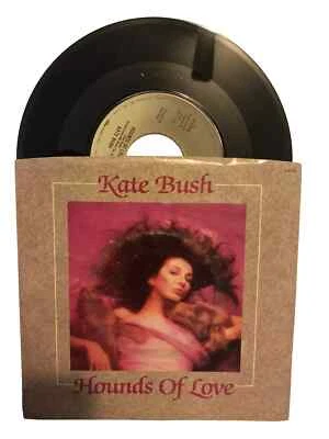 KATE BUSH Hounds Of Love b/w Burning Love 45rpm 7" Vinyl w/Picture Sleeve 1985 Foto 1 de 4