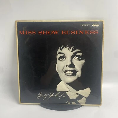 JUDY GARLAND - Miss Show Business - Original 1955 grey & silver LP VG+/VG - Image 1 of 4