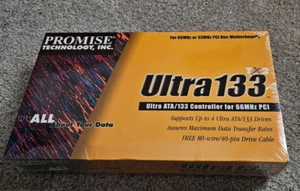Promise Technology Ultra ATA/133 Kontroler do 66MHz PCI - Nowy nieotwarty box - Zdjęcie 1 z 7
