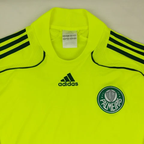 Palmeiras Brazil Jersey Adidas 2007 Yellow Third Football Soccer Mens XL Cover