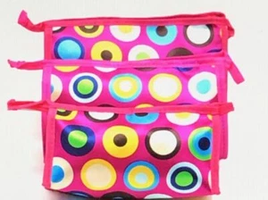 3 tlg Make-up Zubehör Tasche Set. 4 verschiedene Farben zur Auswahl - Bild 1 von 5