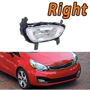 Right Front Bumper Driving Fog Lamp Light Clear For Kia Rio K2 Sedan 2012-2015 - Picture 1 of 6