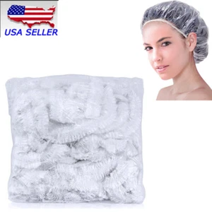 100pcs M-Size Disposable Cap One-off Elastic Cap for Home Shower bathing cap - Picture 1 of 3