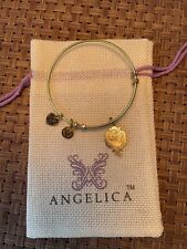 Angelica Collection Frosty The Snowman Christmas Bangle Bracelet