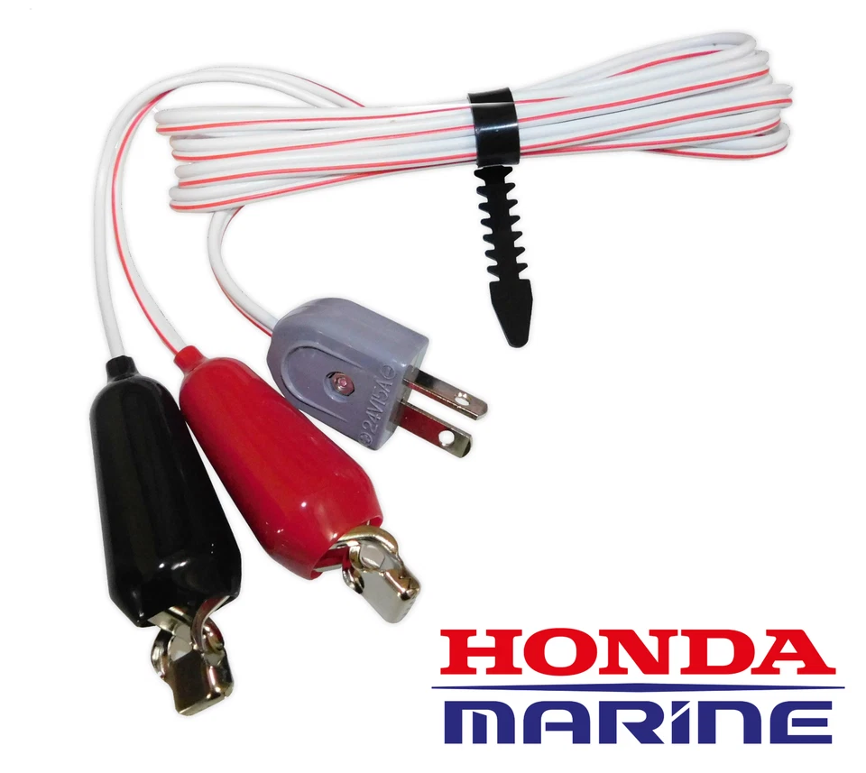 ORIGINAL HONDA BATTERIE-LADEKABEL 12V FÜR EX7 EU10i EU20i EU22i EU30i EU30is  - Bild 1 von 1