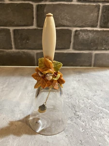Avon Acorn Glass Bell Vintage/autumn Bell - Picture 1 of 5