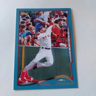 2014 Topps Baseball Card Shane Victorino #301 Walmart Blue Frame  - Image 1 of 2