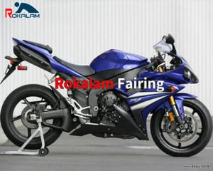 For Yamaha YZF-R1 07 08 YZF R1 2007 2008 Blue Black Aftermarket Sports Fairings - Foto 1 di 1