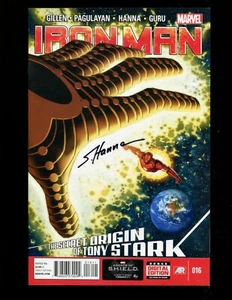 IRON MAN 16 (9.8) AUTO SCOTT HANNA MIT COA (s000) - Bild 1 von 2