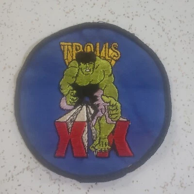 Authentic Vintage USAF Tough Twenty Trolls XX Patch Very Rare Original HULK - Image 1 of 4