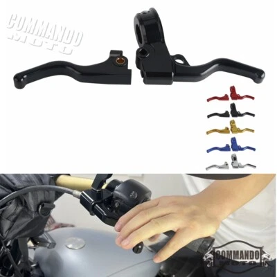 Palancas de embrague de freno de mano cortas para Harley Sportster 1200 883 Iron 883 2014-2022 Foto 1 de 4