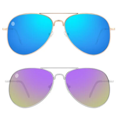 Nuevas gafas de sol polarizadas premium piloto militar ultravioleta para hombre EE. UU. Foto 1 de 4