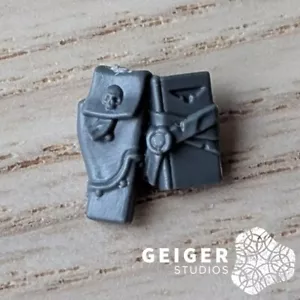 40K Astra Militarum Krieg Bits | Krieg Command Squad | Veteran Holster + Book - Picture 1 of 1