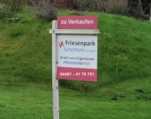 ✅ Sonniges Grundstück 964m² teilbar Doppelhaus Wohnsiedlung Upjever ✅ Nordsee ❗ - Bild 1 von 6