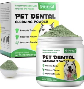 Teeth Cleaning Powder for Dogs, Dental Cleaning Powder For Pets Tartar Remover - Picture 1 of 7