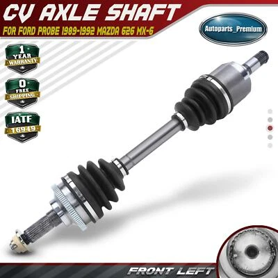 CV Axle Shaft Assembly for Ford Mazda 626 MX-6 1988-1992 L4 2.2L Front Left SOHC - Image 1 of 4