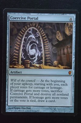 Magic The Gathering MTG COERCIVE PORTAL Conspiracy LP Lightly Played - Image 1 of 2
