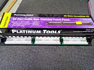 24 Port Cat5e nicht abgeschirmtes Patchpanel Teile-Nr. 651-24C5, (RG) - Bild 1 von 4