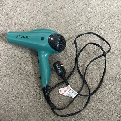 Secador de cabelo iônico Revlon RVDR5036EME 1875W - Verde-testado - Funciona - Imagem 1 de 3